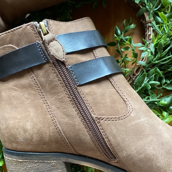 Franco Sarto LINDEN2 Brown Leather Ankle Boot - Picture 8 of 16